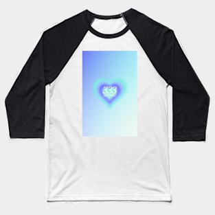 Angel Number 333 Heart Aura Baseball T-Shirt